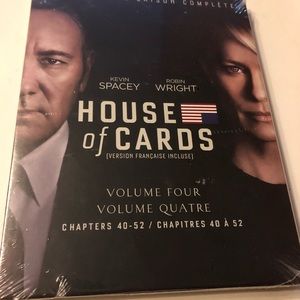 House of Cards Complete 4th Season DVDs New